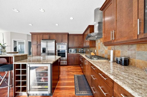 21 Panamount Street Nw, Calgary, AB - Indoor Photo Showing Kitchen With Upgraded Kitchen