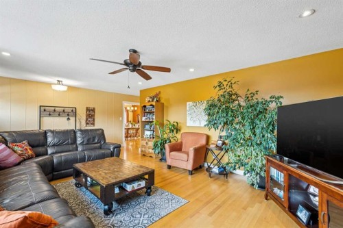 1507 Cayuga Drive Nw, Calgary, AB - Indoor Photo Showing Living Room