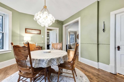 725 Macleod Trail Sw, High River, AB - Indoor Photo Showing Dining Room