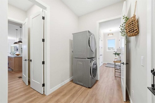 108 Quartz Crescent, Cochrane, AB - Indoor Photo Showing Laundry Room