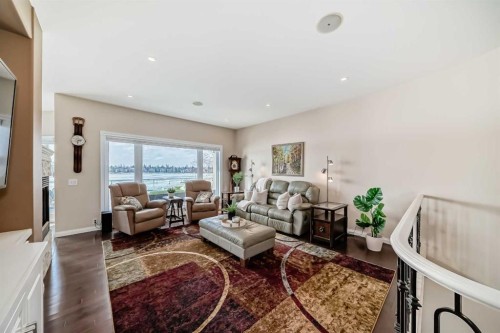 58 Chapala Crescent Se, Calgary, AB - Indoor Photo Showing Living Room