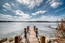 58 Chapala Crescent Se, Calgary, AB  - Outdoor With Body Of Water With View 