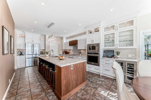 58 Chapala Crescent Se, Calgary, AB - Indoor Photo Showing Kitchen With Stainless Steel Kitchen With Upgraded Kitchen