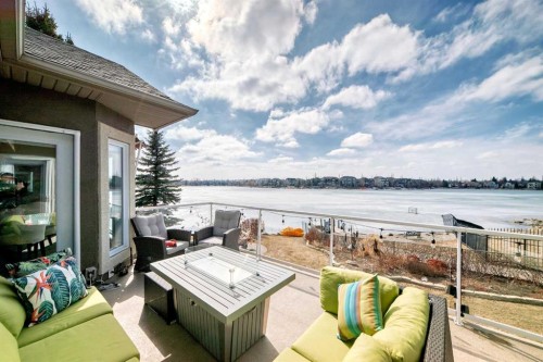 58 Chapala Crescent Se, Calgary, AB - Outdoor With Body Of Water With Deck Patio Veranda With View