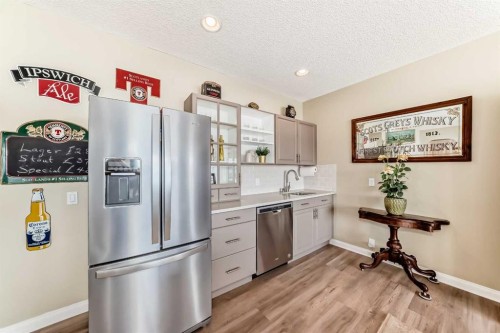 58 Chapala Crescent Se, Calgary, AB - Indoor Photo Showing Kitchen With Stainless Steel Kitchen
