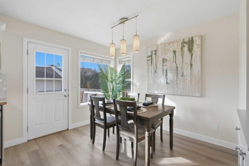 127 Covehaven Court Ne, Calgary, AB - Indoor Photo Showing Dining Room
