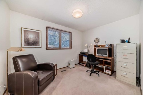 111 Oakside Road Sw, Calgary, AB - Indoor Photo Showing Office