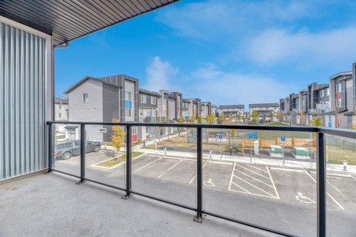 201-235 Redstone Walk Ne, Calgary, AB - Outdoor With Balcony With Exterior