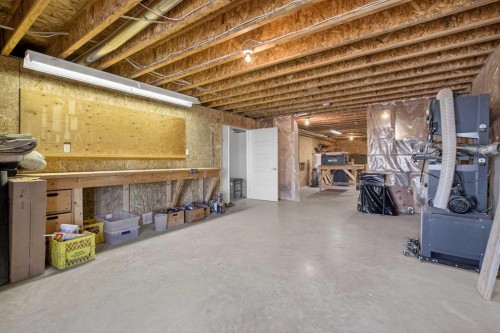 417 Frederick Avenue West, Standard, AB - Indoor Photo Showing Basement
