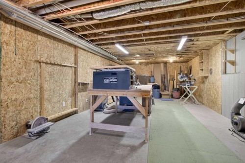 417 Frederick Avenue West, Standard, AB - Indoor Photo Showing Basement