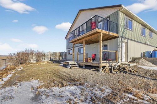 417 Frederick Avenue West, Standard, AB - Outdoor With Deck Patio Veranda