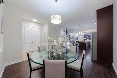 462 23 Avenue Nw, Calgary, AB - Indoor Photo Showing Dining Room
