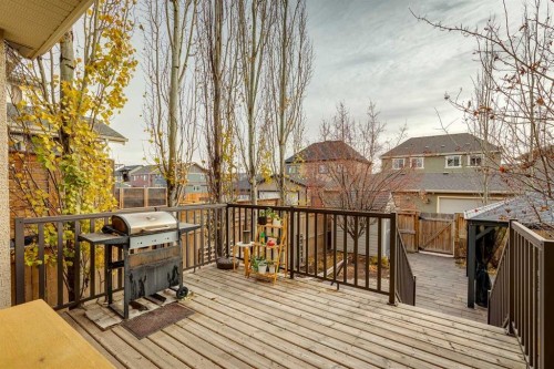 75 Masters Rise Se, Calgary, AB - Outdoor With Deck Patio Veranda With Exterior