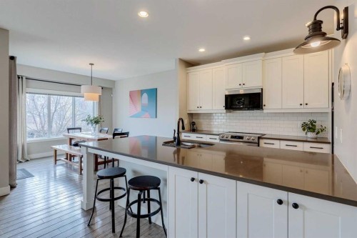 75 Masters Rise Se, Calgary, AB - Indoor Photo Showing Kitchen