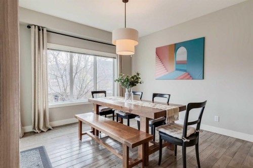 75 Masters Rise Se, Calgary, AB - Indoor Photo Showing Dining Room