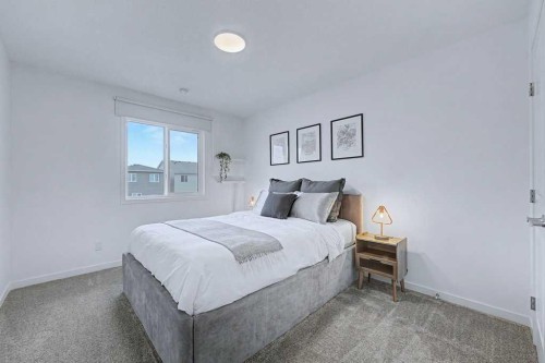 250 Hotchkiss Common Se, Calgary, AB - Indoor Photo Showing Bedroom