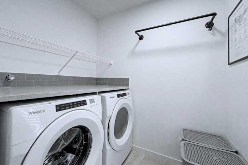 250 Hotchkiss Common Se, Calgary, AB - Indoor Photo Showing Laundry Room