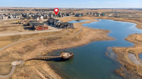 250 Hotchkiss Common Se, Calgary, AB - Outdoor With Body Of Water With View