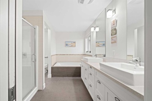 115 Mahogany Way Se, Calgary, AB - Indoor Photo Showing Bathroom