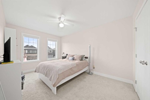 115 Mahogany Way Se, Calgary, AB - Indoor Photo Showing Bedroom