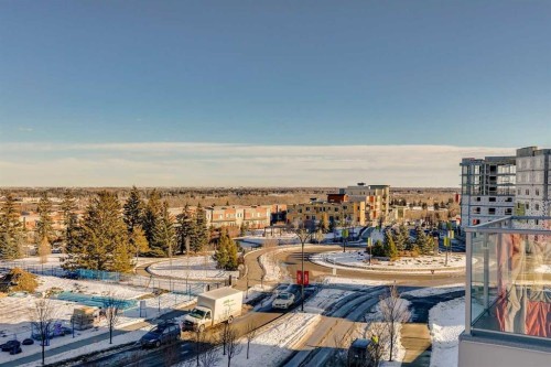 408-660 Shawnee Square Sw, Calgary, AB - Outdoor With View