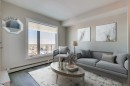 408-660 Shawnee Square Sw, Calgary, AB  - Indoor Photo Showing Living Room 