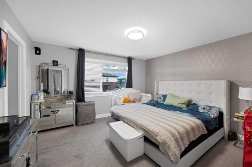 34 Cornerstone Road Ne, Calgary, AB - Indoor Photo Showing Bedroom
