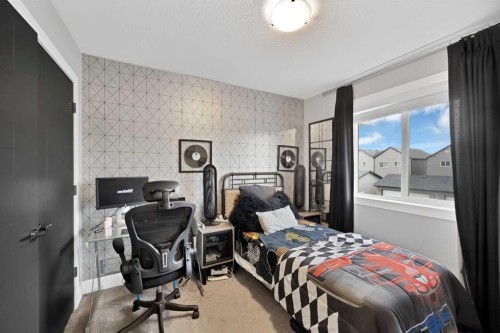 34 Cornerstone Road Ne, Calgary, AB - Indoor Photo Showing Bedroom