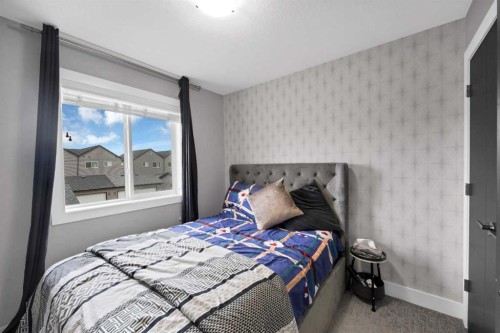 34 Cornerstone Road Ne, Calgary, AB - Indoor Photo Showing Bedroom