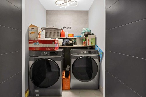 34 Cornerstone Road Ne, Calgary, AB - Indoor Photo Showing Laundry Room