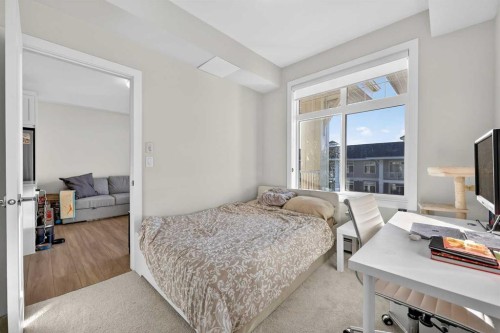 402-500 Auburn Meadows Common Se, Calgary, AB - Indoor Photo Showing Bedroom