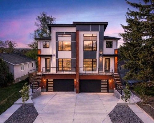 422 36 Avenue Nw, Calgary, AB - Outdoor With Facade