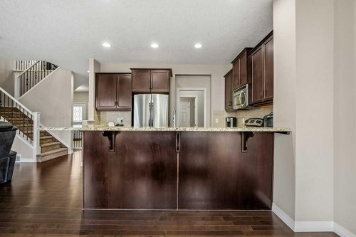103 Panamount Common Nw, Calgary, AB - Indoor Photo Showing Kitchen With Upgraded Kitchen