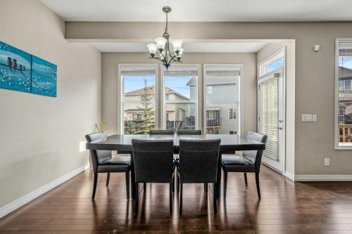 103 Panamount Common Nw, Calgary, AB - Indoor Photo Showing Dining Room