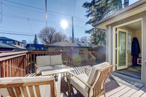 1707 Bowness Road Nw, Calgary, AB - Outdoor With Deck Patio Veranda With Exterior