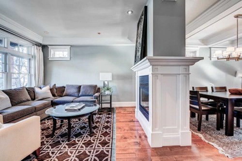 1707 Bowness Road Nw, Calgary, AB - Indoor Photo Showing Living Room