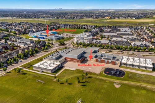 26 Mahogany Green Se, Calgary, AB - Outdoor With View