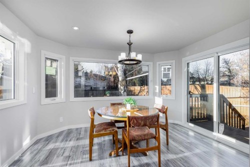3394 Breton Close Nw, Calgary, AB - Indoor Photo Showing Dining Room