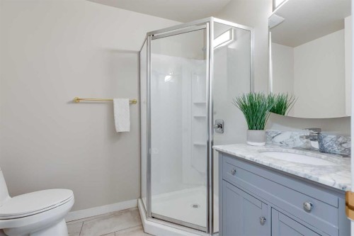 3394 Breton Close Nw, Calgary, AB - Indoor Photo Showing Bathroom