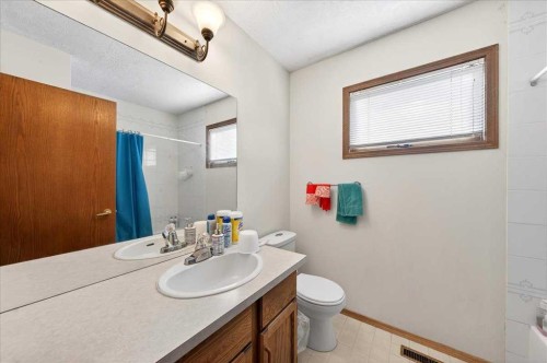 210 Shawinigan Way Sw, Calgary, AB - Indoor Photo Showing Bathroom