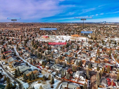 210 Shawinigan Way Sw, Calgary, AB - Outdoor With View