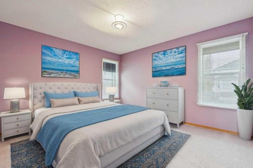 276 Hidden Valley Grove Nw, Calgary, AB - Indoor Photo Showing Bedroom