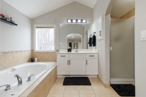 86 Cougarstone Court Sw, Calgary, AB - Indoor Photo Showing Bathroom