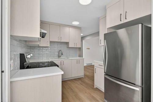 5923 Centre Street Nw, Calgary, AB - Indoor Photo Showing Kitchen With Upgraded Kitchen