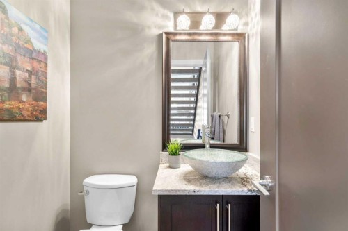 173 Sage Meadows Circle Nw, Calgary, AB - Indoor Photo Showing Bathroom