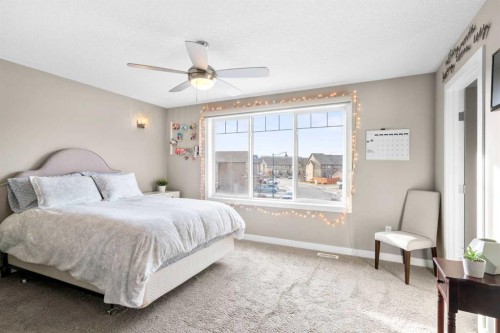 173 Sage Meadows Circle Nw, Calgary, AB - Indoor Photo Showing Bedroom