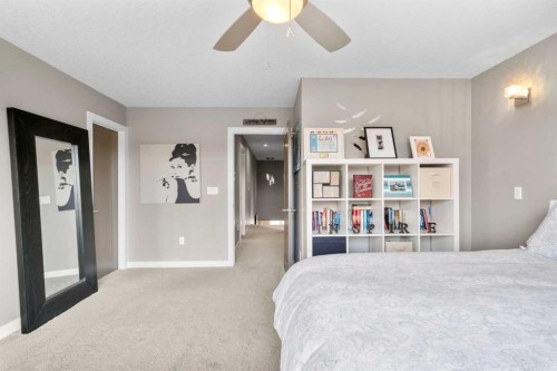 173 Sage Meadows Circle Nw, Calgary, AB - Indoor Photo Showing Bedroom