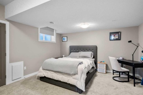 173 Sage Meadows Circle Nw, Calgary, AB - Indoor Photo Showing Bedroom