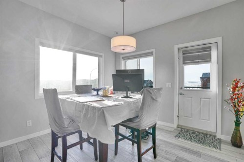 210 Lucas Close Nw, Calgary, AB - Indoor Photo Showing Dining Room