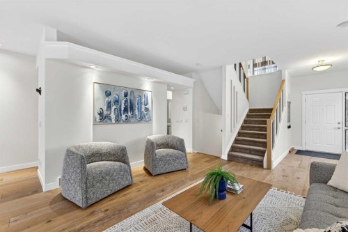 12069 Valley Ridge Drive Nw, Calgary, AB - Indoor Photo Showing Living Room